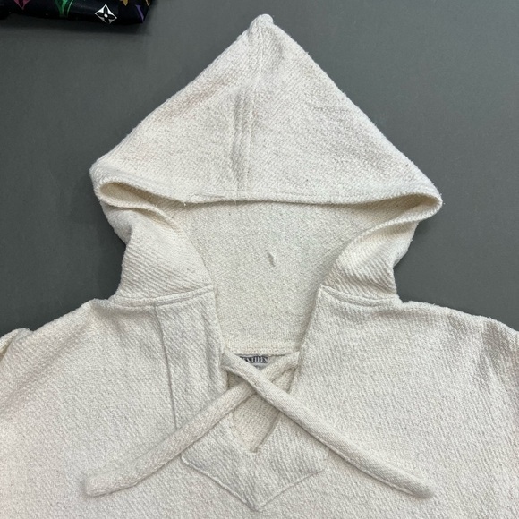 Vintage Dos Equis Zarape Hoodie Double Sided Graphic Logo Print - Picture 3 of 7